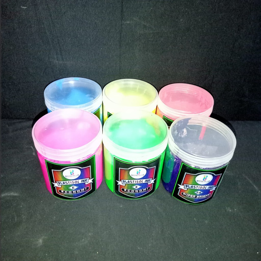 

Tinta Sablon PLASTISOL FLOURESCENT Brain Plus VIOLET 500gr