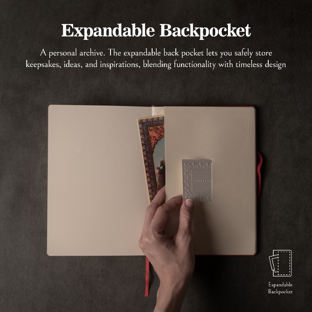 

Scribblebook Pro DOTTED - Journal Kulit Sintetis Premium