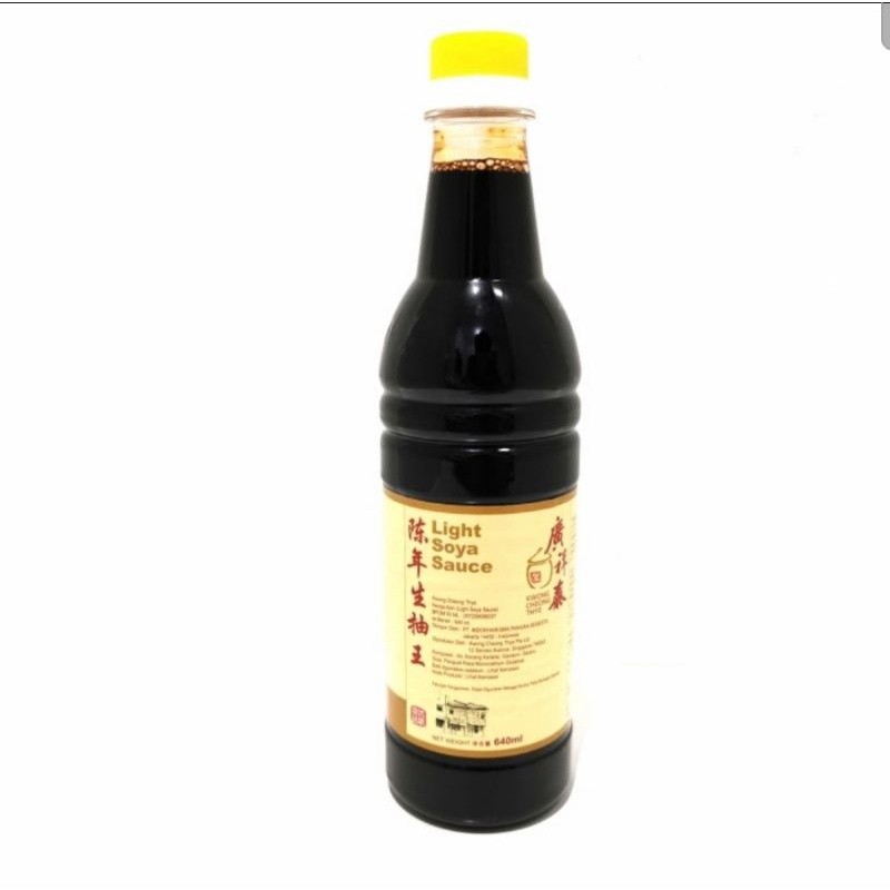 

Light Soya Sauce Kwong Cheong Thye 640ml - Soy Sauce - Kecap Asin