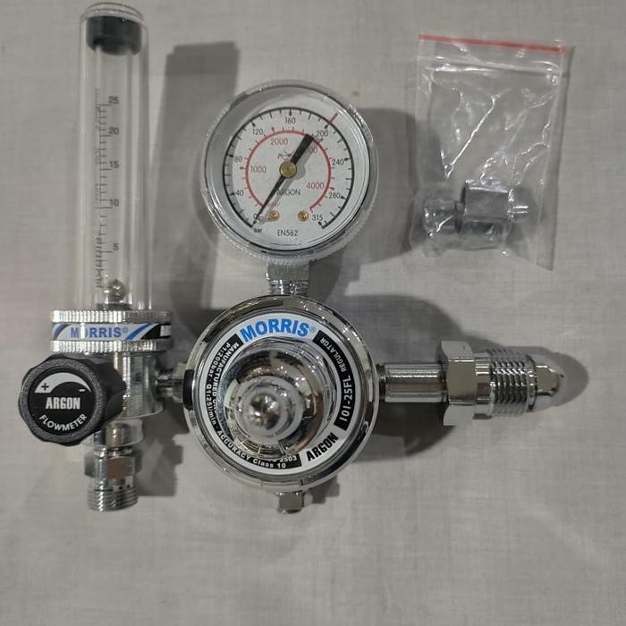 Flowmeter Argon 101-25FL-AR Argon Regulator 101 25FL AR MORRIS