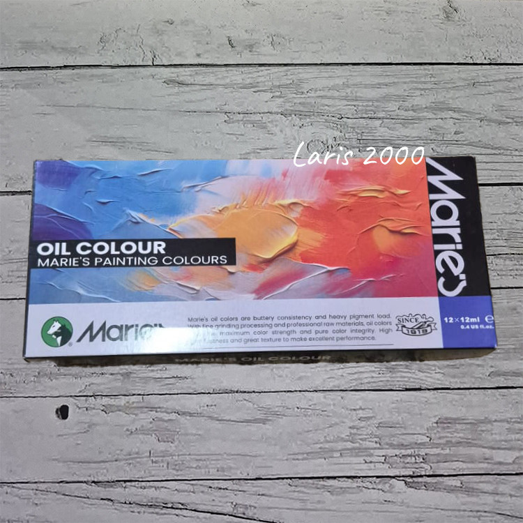 

Cat Minyak / Oil Color Maries 12 Warna