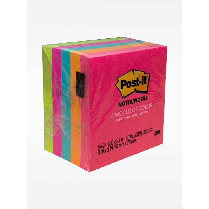 

3M Post It Color 654-5PK 5 Warna