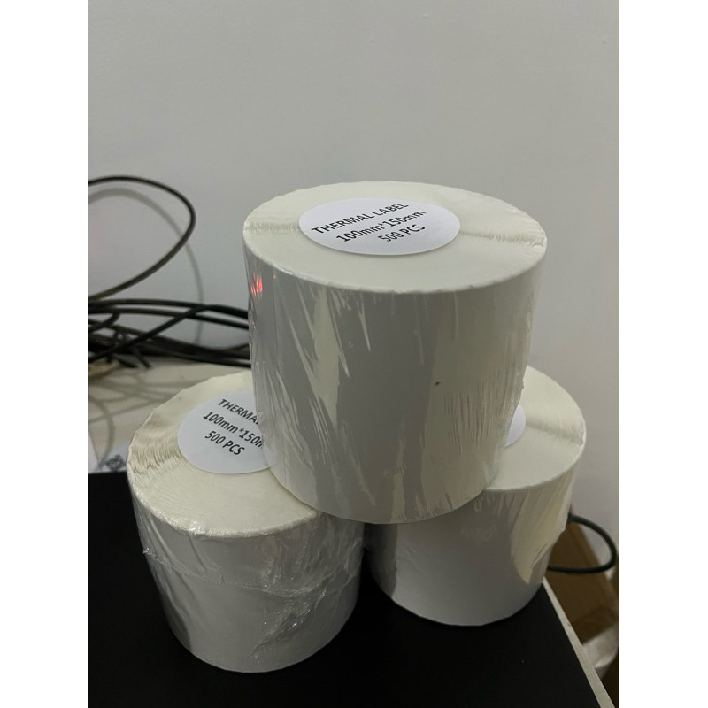 

Kertas Sticker Thermal A6 150 x 100 mm isi 500 pcs