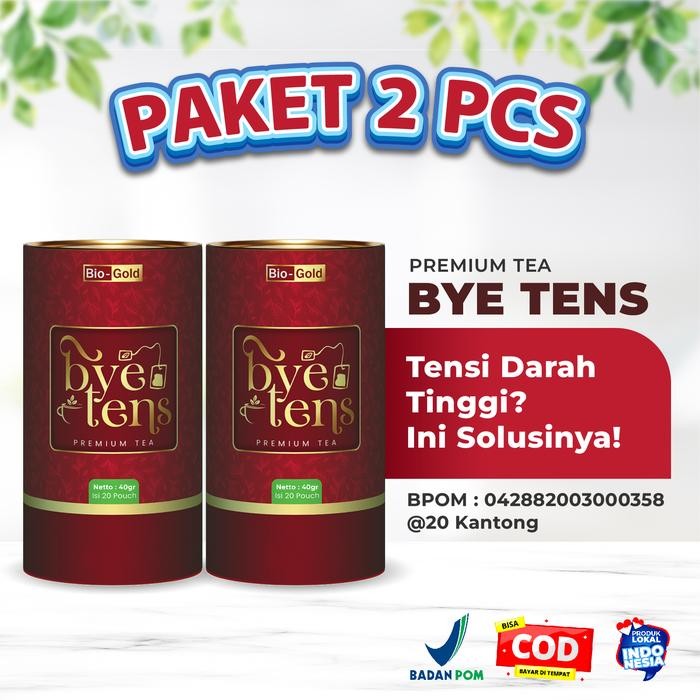 

Bundling 2 Kaleng Bye Tens Bio Gold Premium Tea Untuk Tekanan Darah Tinggi Teh Hipertensi
