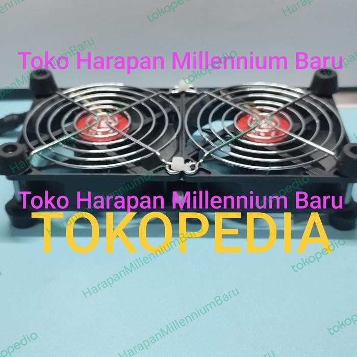Kipas STB router modem tv box 9 cm 12v dc kipas pendingin