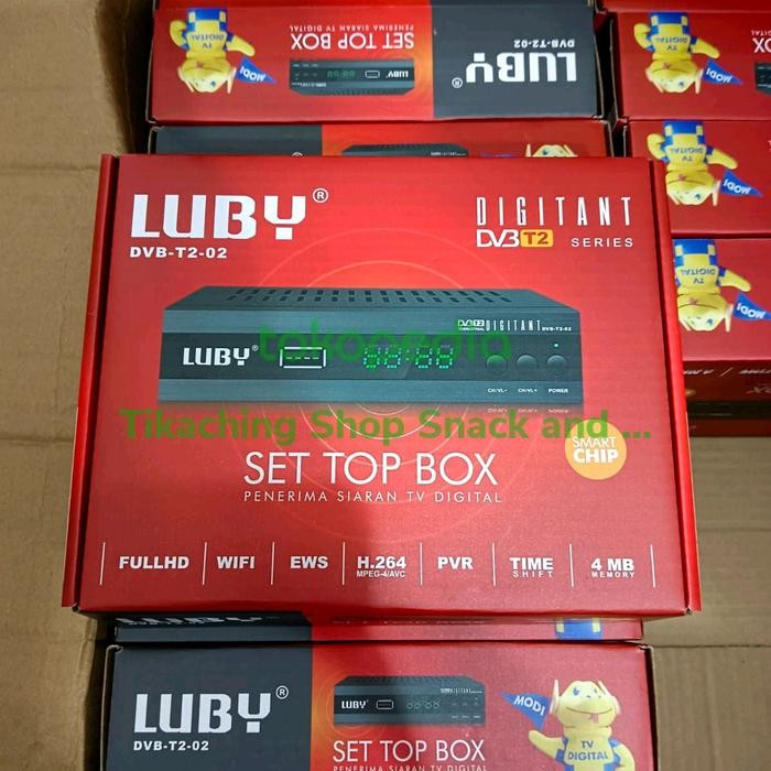 STB ( Set Top Box ) Tv digital merk LUBY