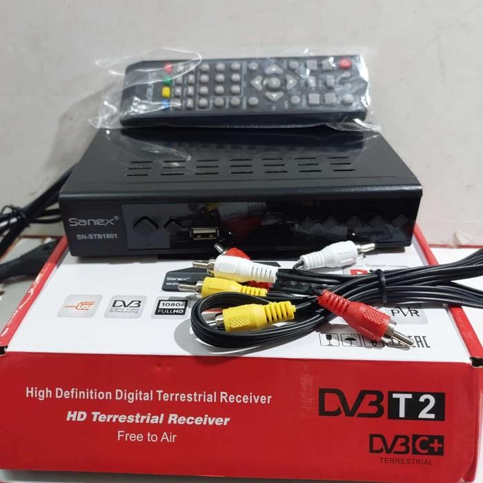 stb sanex digital tv box STB1801 MP4