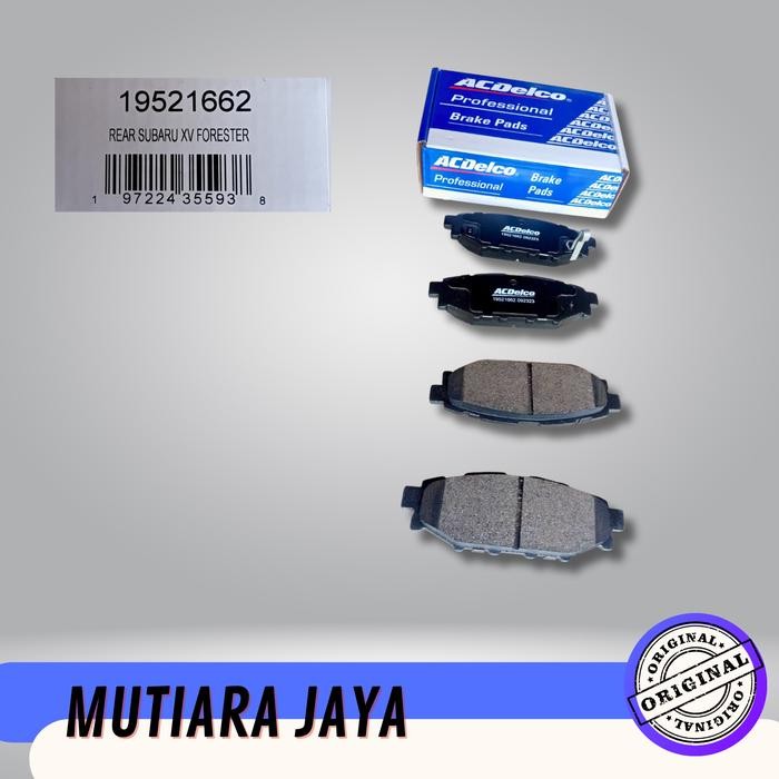 Kampas Rem Belakang Acdelco Disc Pad Subaru Forester Xv Impreza