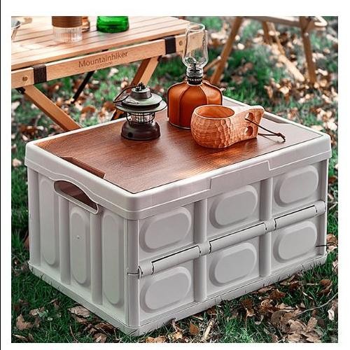 PREMIUM KERANJANG PIKNIK KOTAK LIPAT STORAGE BOX CONTAINER FOLDABLE BOX PIKNIK