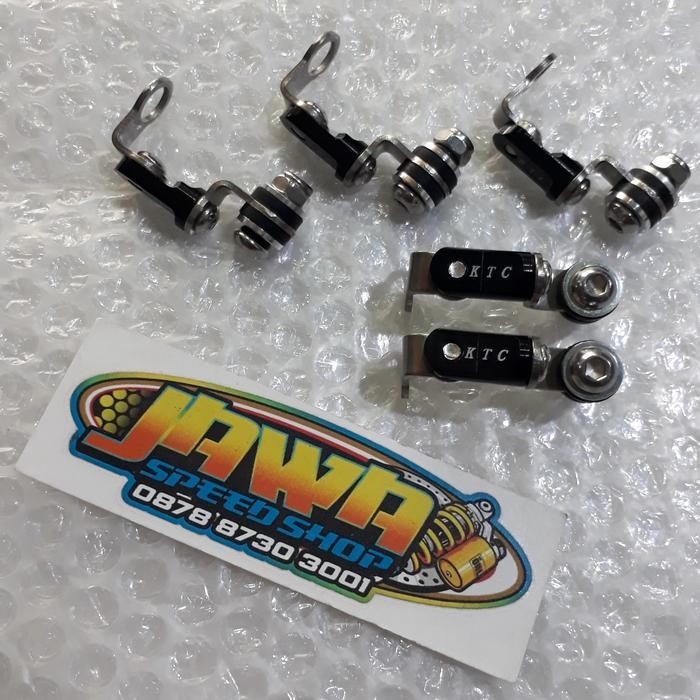 PREMIUM Braket breket tabung master rem KTC / braket selang rem depan