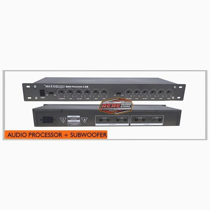 PREMIUM Box AP audio processor prosesor + subwoofer