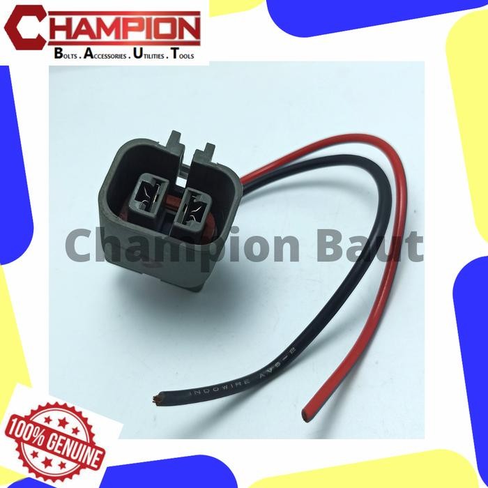 PREMIUM Soket dinamo alternator mobil 2 kabel ORIGINAL