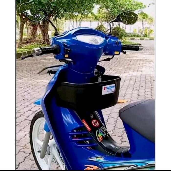 PREMIUM KERANJANG SUZUKI SHOGUN 125 R SP SET BRAKET DAN BAUT