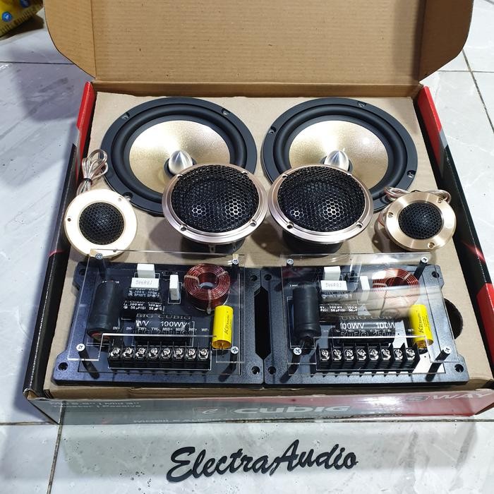 Speaker 3 Way Cubig Gold Series Mk 2 Promo
