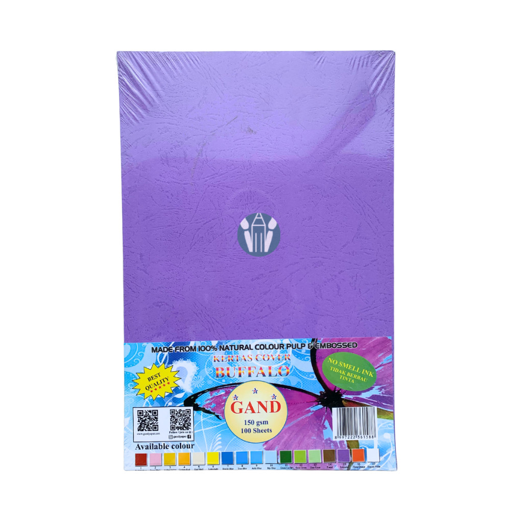 

Kertas Cover Jilid Buffalo F4 100 Lembar Original