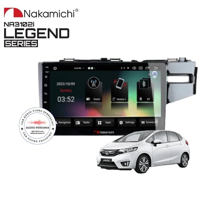 Head unit Android Jazz GK5 2014-2017 Nakamichi New Legend