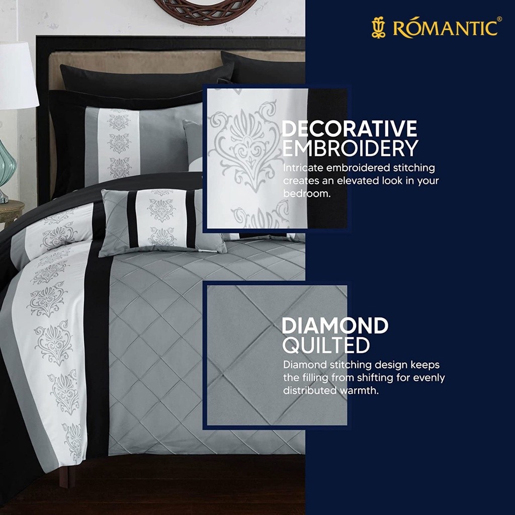 Bedcover Sprei Set Kingdoms by ROMANTIC Bamboo Velvet Motif Amerika