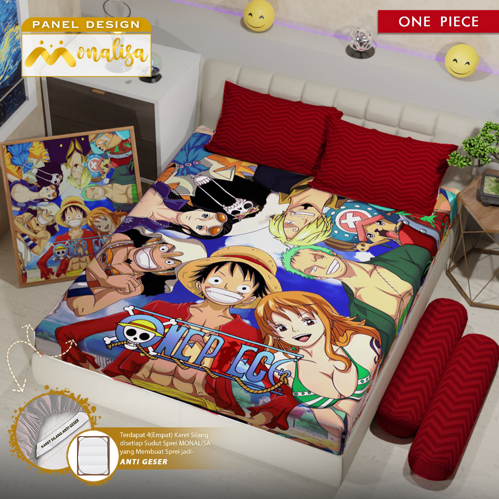 Sprei Monalisa Premium / Panel Desain One Piece