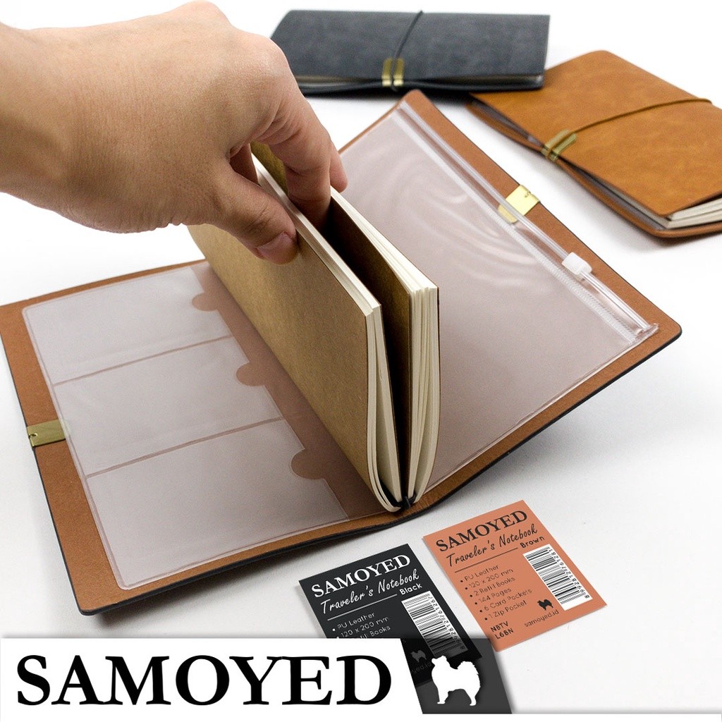 

SAMOYED NBTV-L6 Buku Tulis / Catatan / Agenda / Jurnal / Traveler's Notebook / Diary / Journal