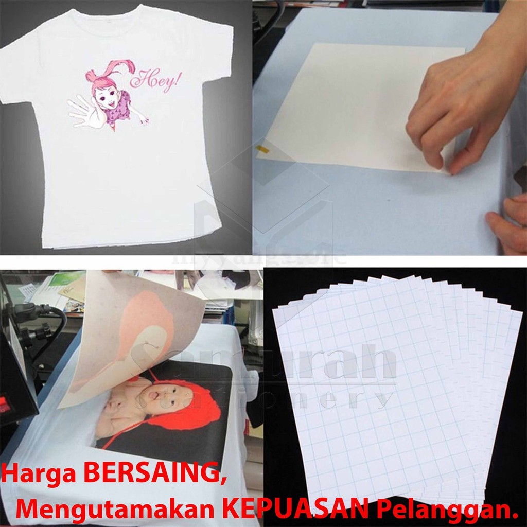 

Kertas Transfer Paper Blueprint A4 160 Gsm / Sablon Kaos Warna Hitam BP - TKA4160