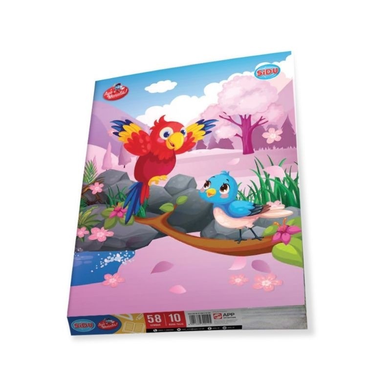 

Buku Tulis 58 Lembar SIDU ( 1 Pack 10 Buku )