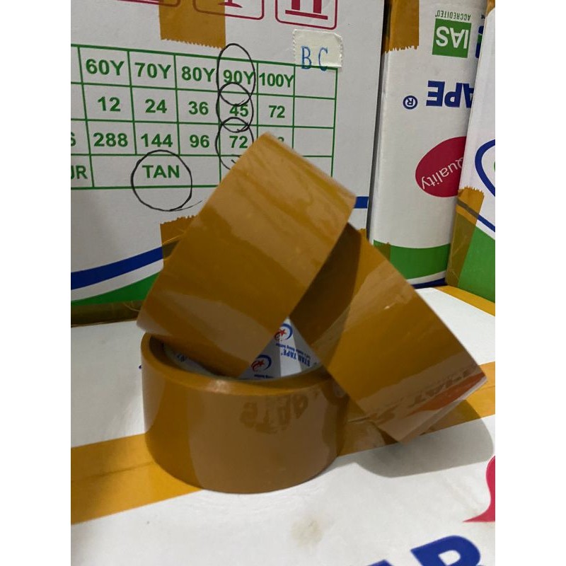 

Lakban Bening 100 yard x 45 mm Star Tape (Per Dus)