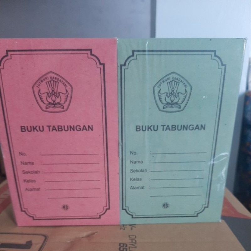 

Buku tabungan isi 100 buku