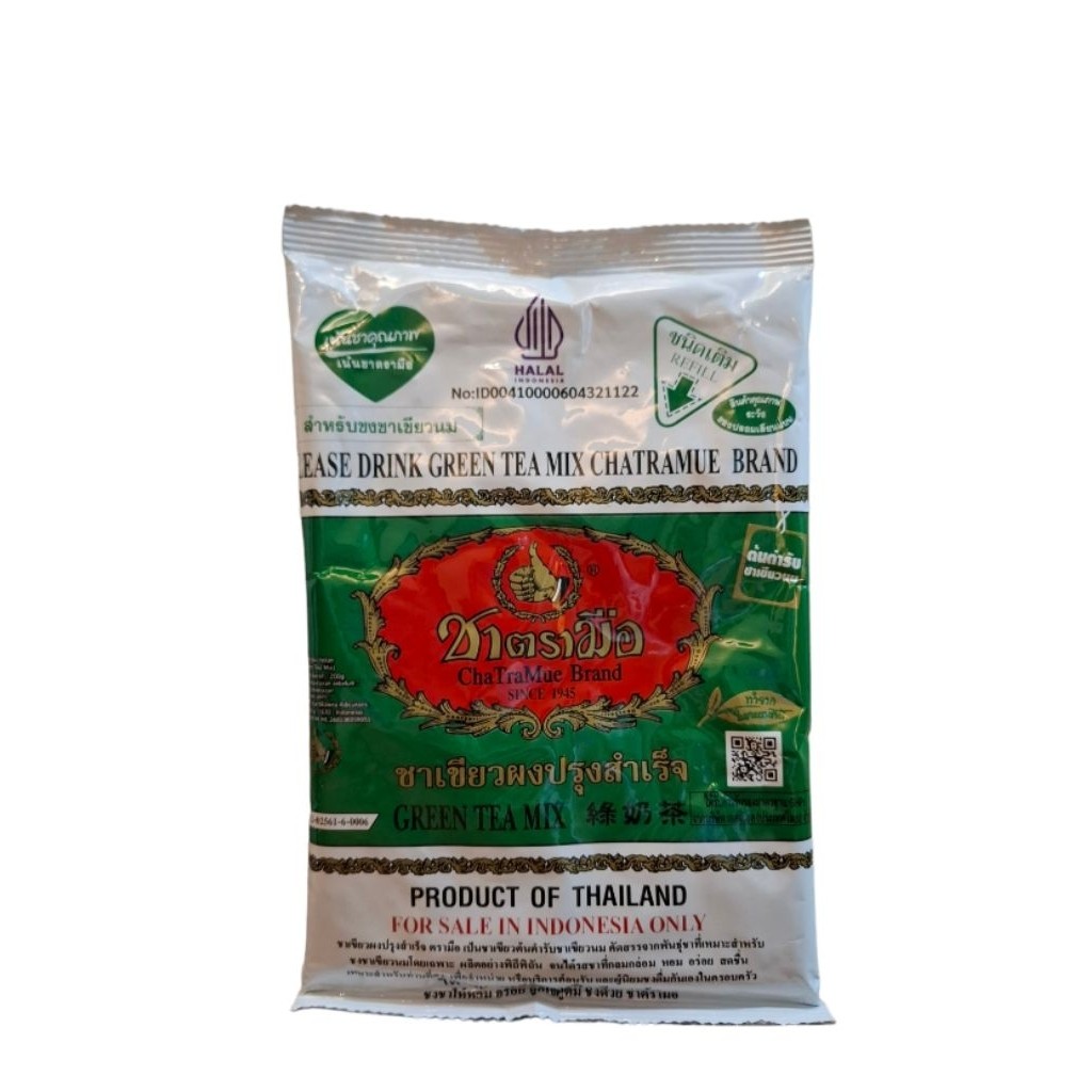 

WHYN!! CHATRAMUE THAI TEA 400gr / GREEN TEA 200gr