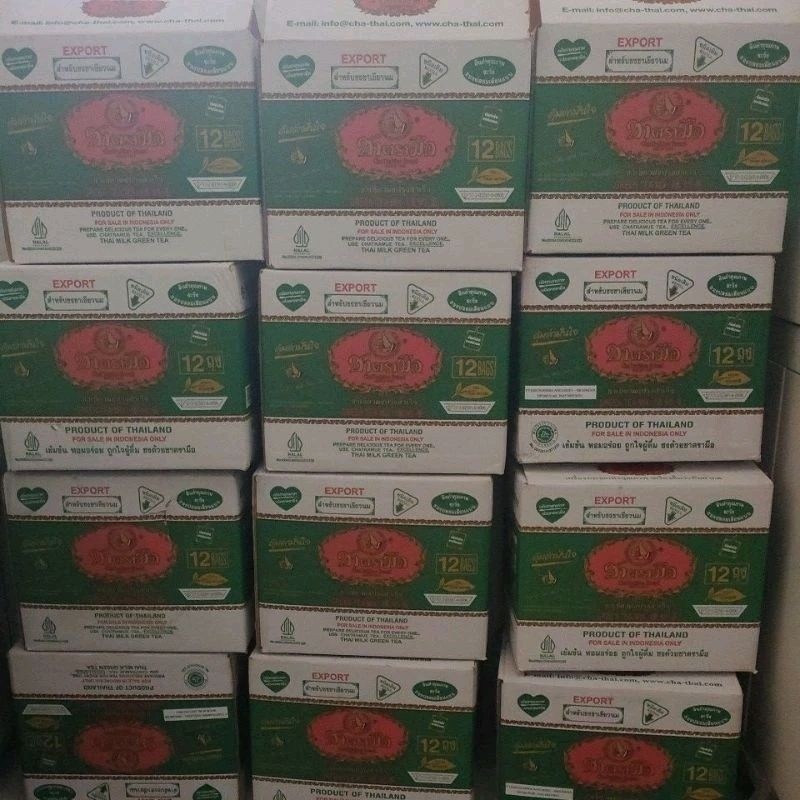 

WHYN!! Thai Green Tea Teh Hijau Chatramue Greentea 200g BPOM