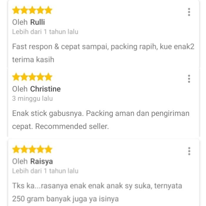 

1 Kg - Stik Gabus Keju Spesial Best Seller