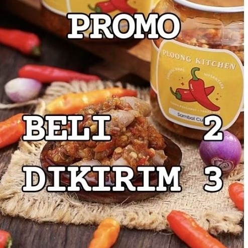 

Sambal BABY CUMI / CUMInya BANYAK /PEDASnya NAMPOL/RASAnya MANTAP
