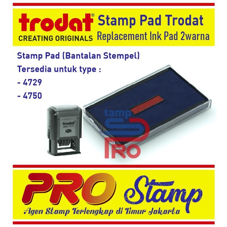 

Replacement Ink Pad / 4750,4729 (TANPA WARNA) WE!!