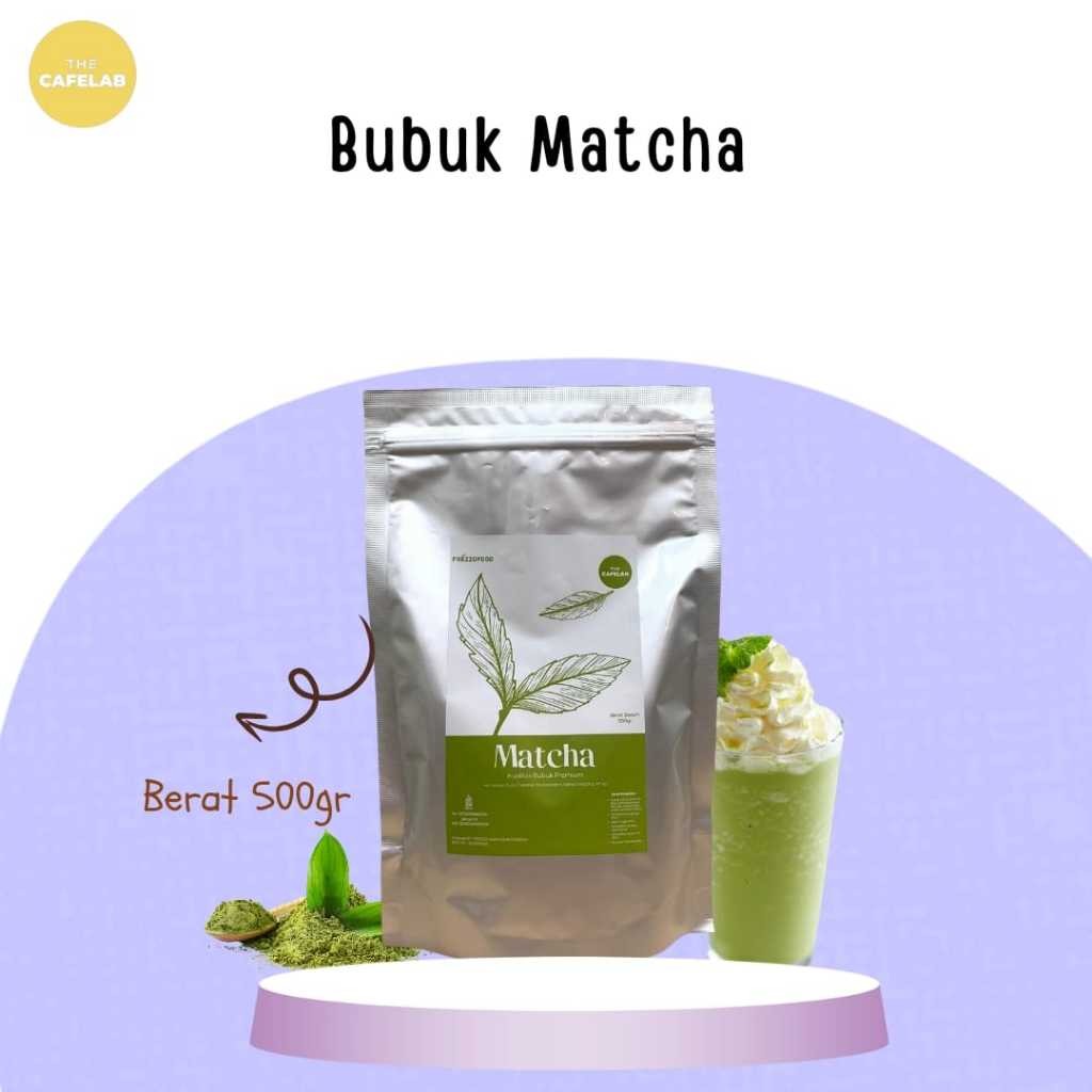 

WHYN!! TheCafelab Bubuk Minuman Matcha, Red Velvet, Taro Premium 500gr / Powder Matcha, Red Velvet,