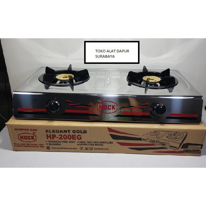 Hock kompor gas 2 tungku HP 200 EG