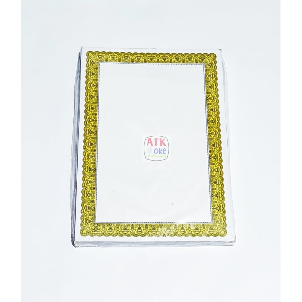 

Kertas Piagam (100 pcs) WE!!
