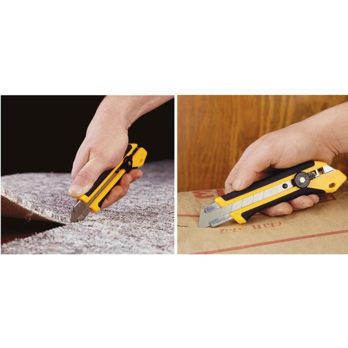 

No Na - Pisau Cutter Anti Slip 25Mm Xh-1 Olfa Snap Off Blade Cutter