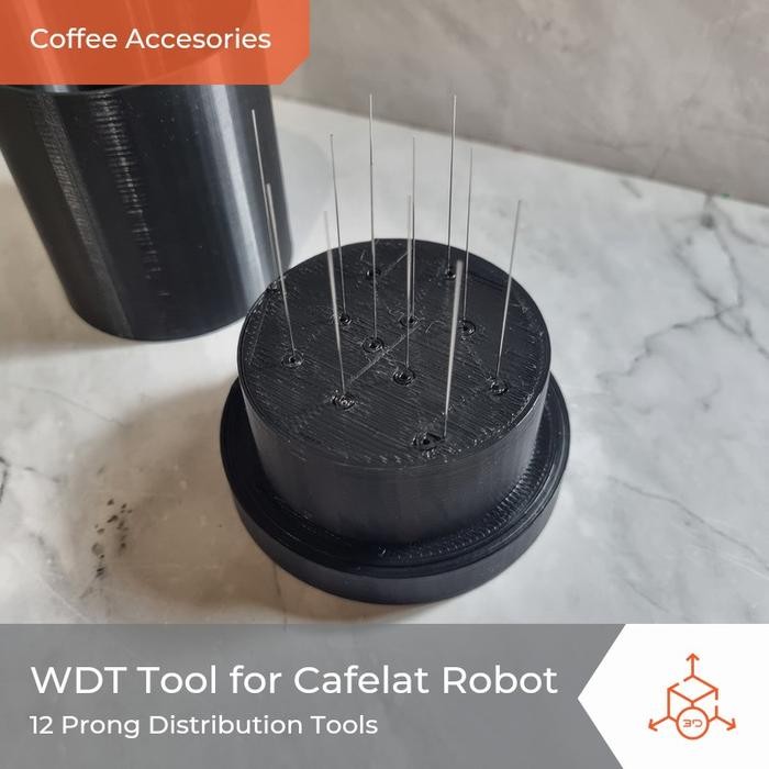 

No Na - Wdt Distribution Tool For Cafelat Robot Espresso, Coffee Tools 12 Jarum