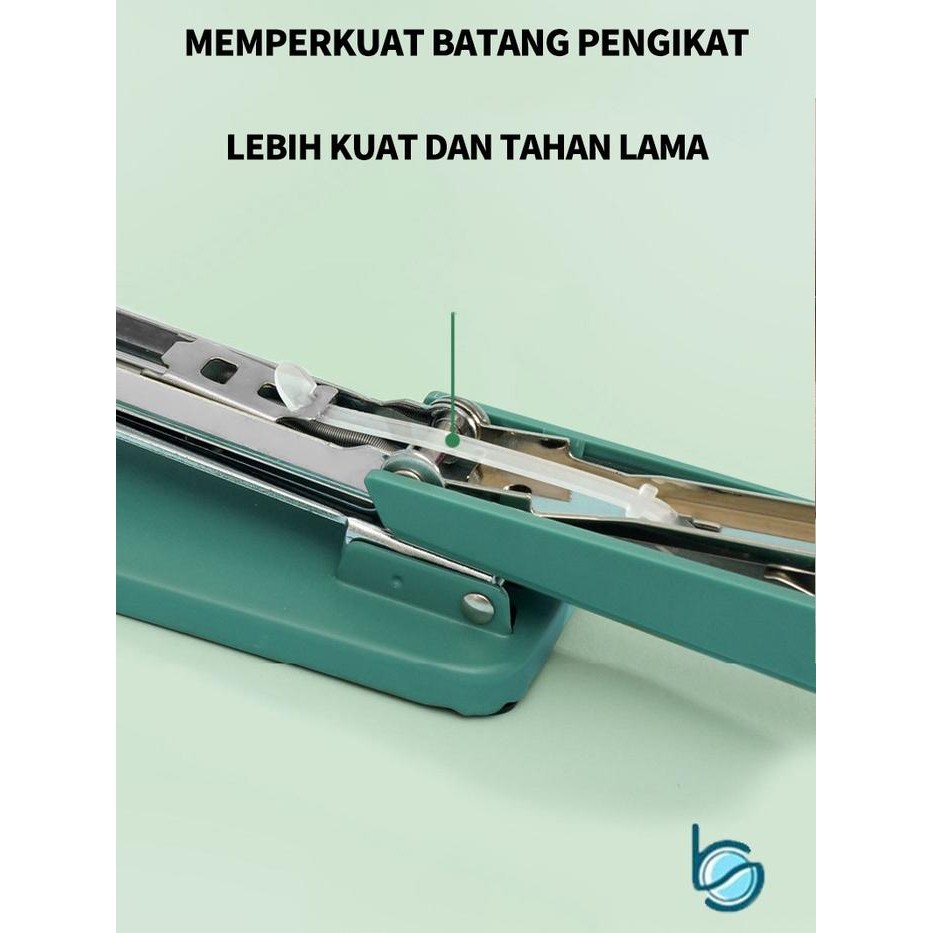

No Na - Triple Stapler Stepler Rotatable/Stapler Max Rotatable 360/Dapat Dijepit 25 Lembar-Best