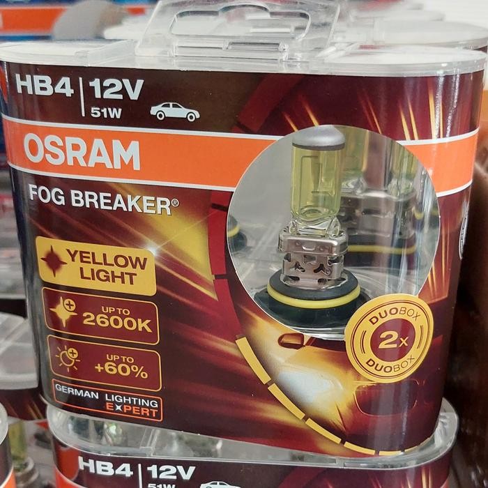 Bohlam Lampu Kabut Foglamp Kuning Avanza Innova Osram Hb4 Fog Breaker