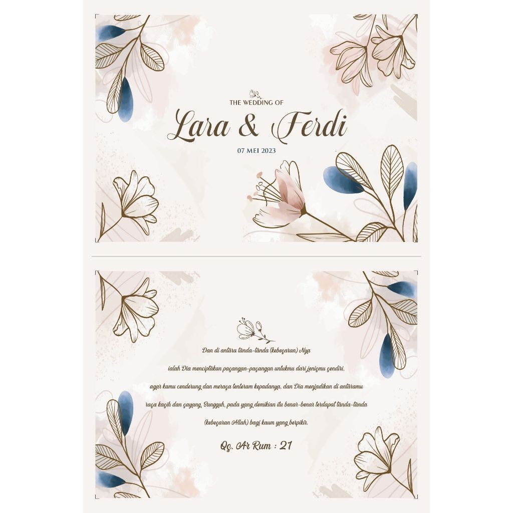 

Buku Tamu Custom Nama / Guest Book Wedding