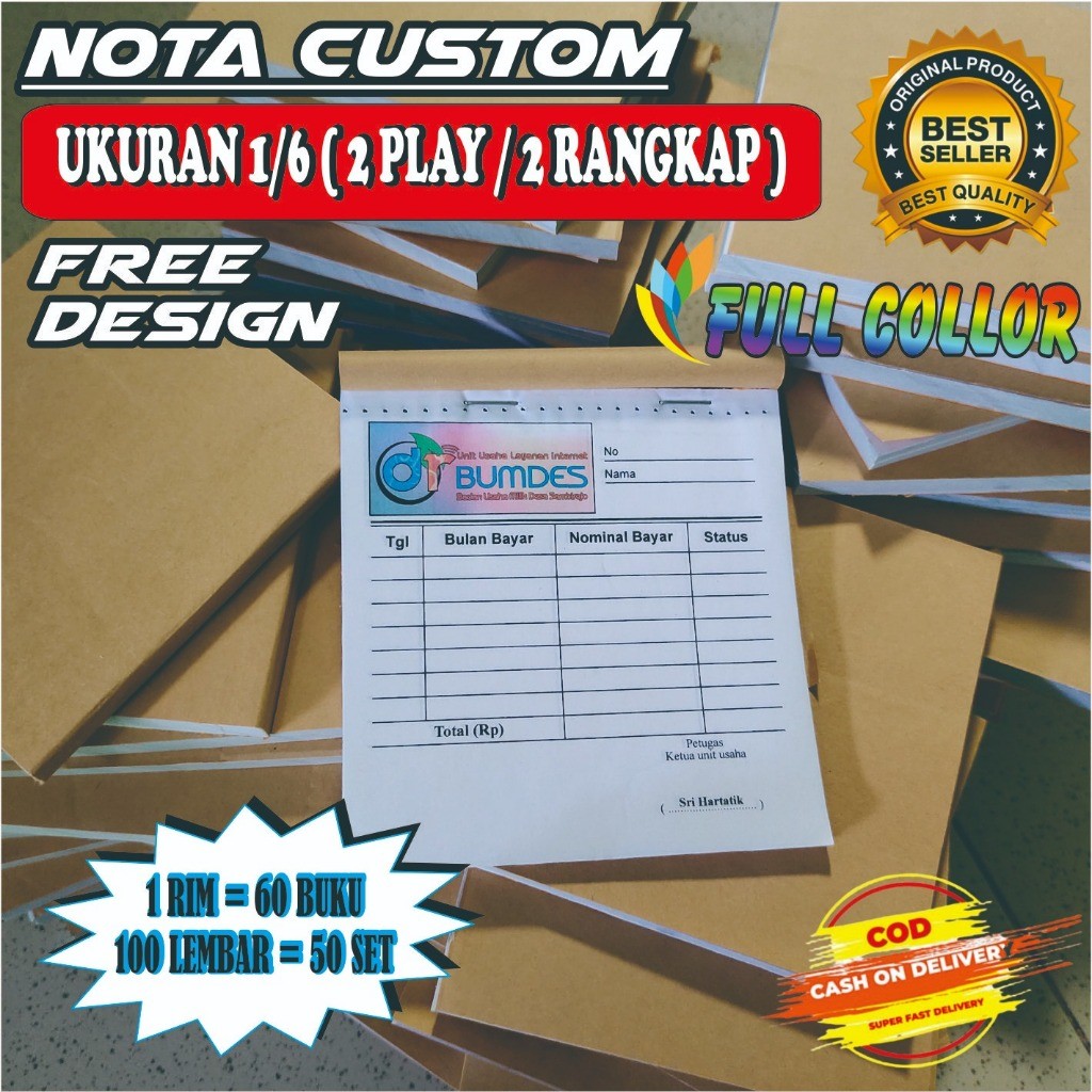 

Nota 1 Rim Gratis Desain Gratis Logo Bebas Nama Sendiri Y&H Yudha Grafika