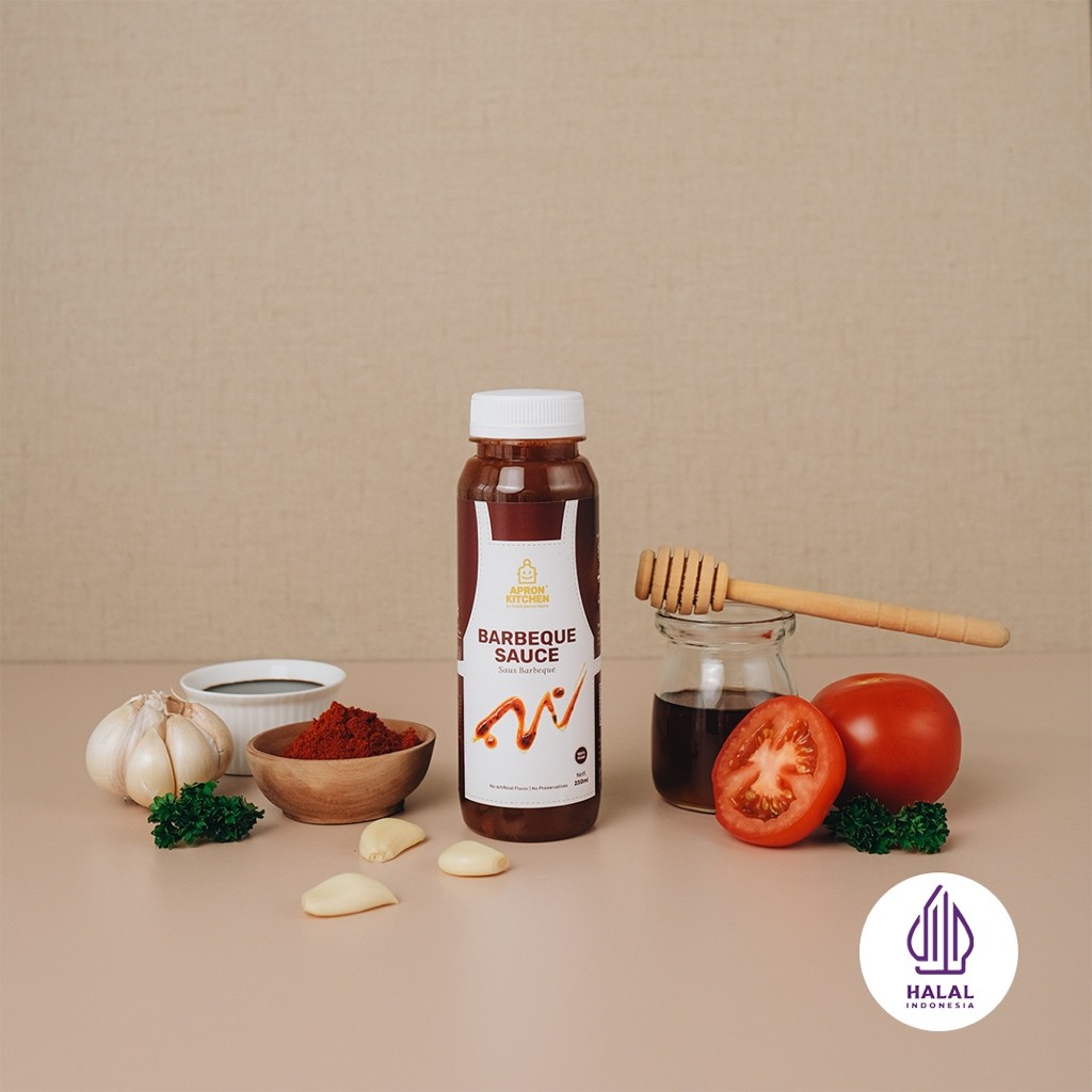 

Apron Kitchen Saus BBQ Barbecue Saus Bumbu Masak 250ml