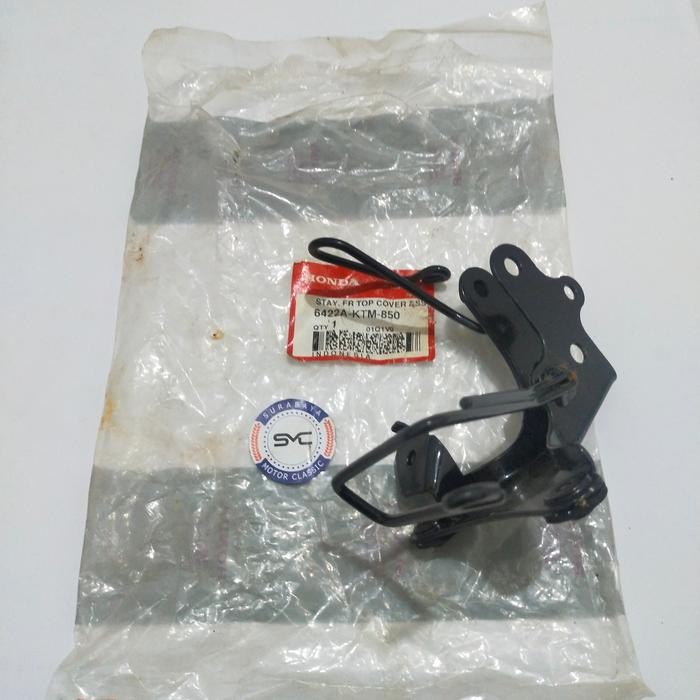 BESI DUDUKAN PANEL TEBENG DEPAN SUPRA X 125 OLD ORI AHM 6422A-KTM-850