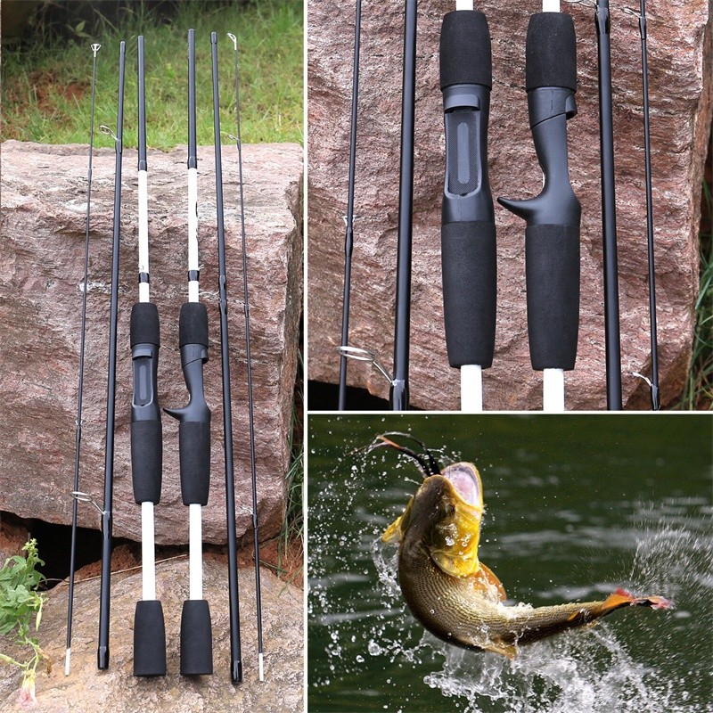 Sougayilang Pancingan Set Lengkap Joran Casting 1.65m 1.75m Joran Pancing Dan Reel Pancing Casting