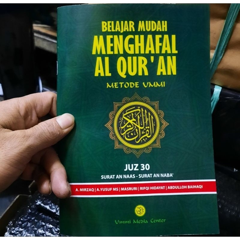 

Belajar Meng Hafal Al'Qur'an Metode Ummi Jus 30