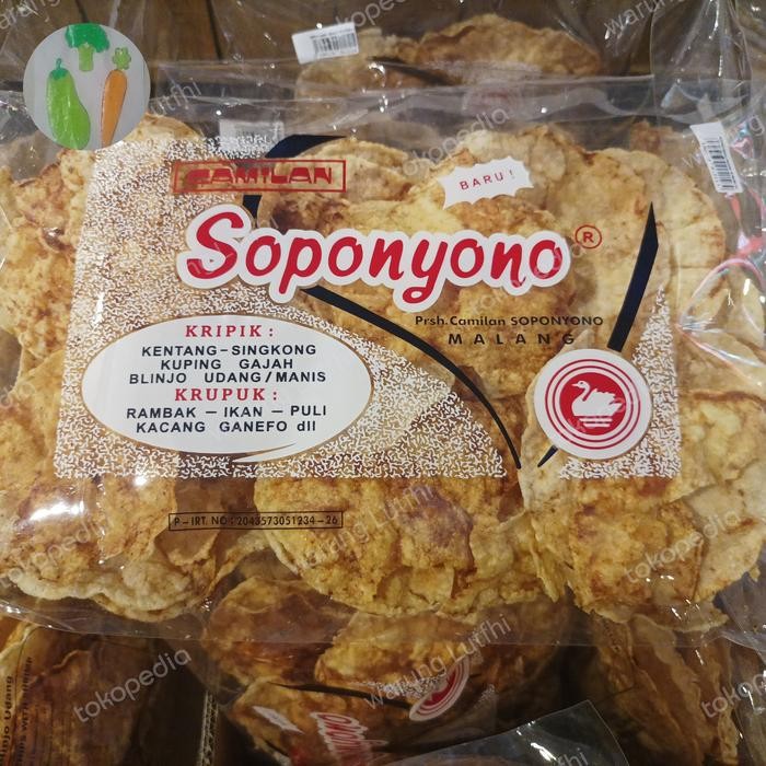 

SALE !!! SOPONYONO BELINJO UDANG MANIS 190GR READYY