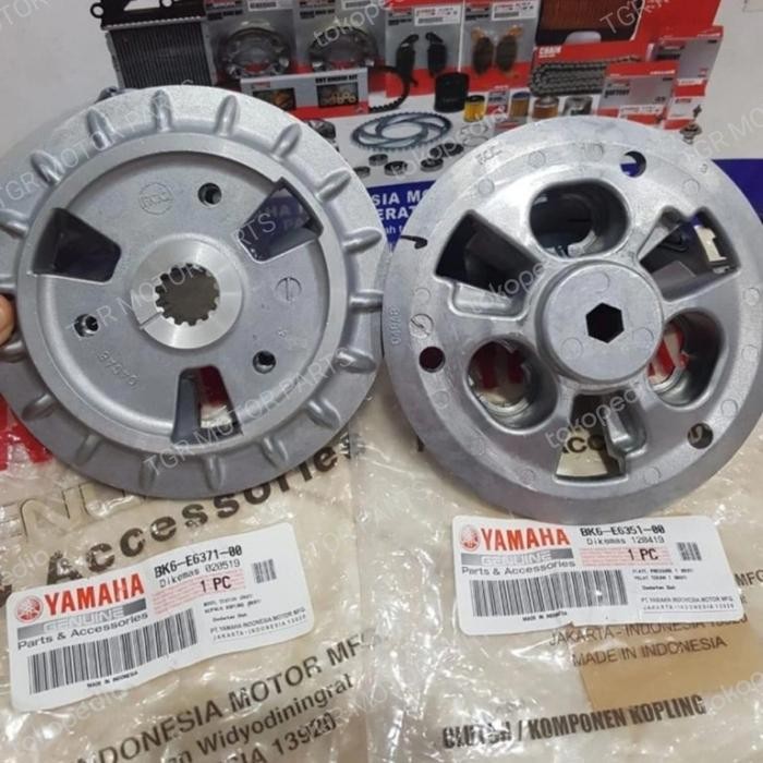 SALE RUMAH KOPLING SET KAKI 4 + LAWAN R15 V3 ORI BK6-E6371-00 BK6-E6351-00