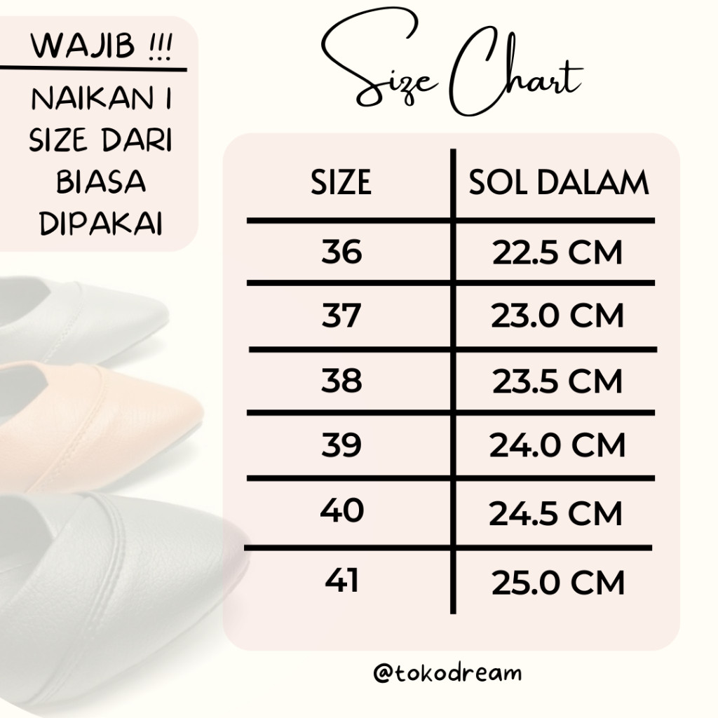 SEPATU KERJA FLAT SHOES MAIN JALAN WANITA KEKINIAN FLET SHOES CEWEK REMAJA DEWASA  HITAM