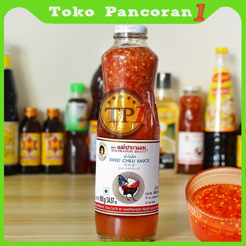 

Maepranom Sweet Chili Sauce 980gr Thailand Brand Saus Chilli