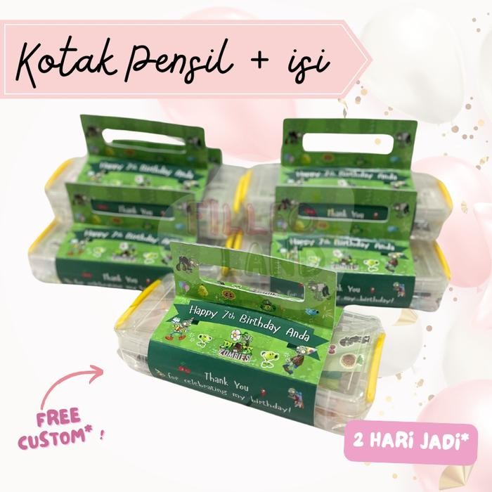 

Paket Alat Tulis Sekolah Set Lengkap Stationery Package Souvenir Ulang Tahun Anak Custom Goodie Bag